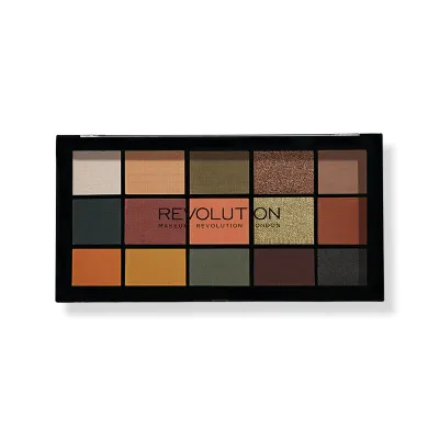 Revolution Reloaded Palette Iconic Division 15 Color Eyeshadow Palette  16.5g