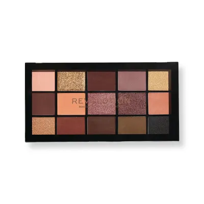 Makeup Revolution 15 Color Reloaded Eyeshadow Palette Velvet Rose 16.5g