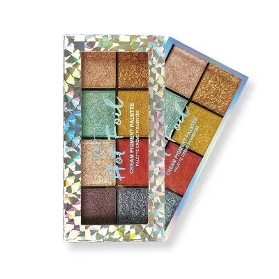 Technic Cream Pigment Eye Shadow Palette - Hot Foil - 20g