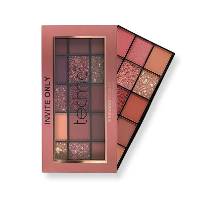 Technic 15 Color Eye Shadow Palette - Invite Only - 21.9g