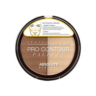 Absolute New York Pro Contour Palette - Light APC01 18g