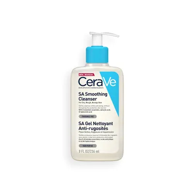 Cerave SA Smoothing Cleanser for Dry Rough and Bumpy Skin 236ml