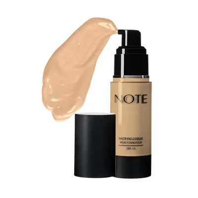 Note  Mattifying Extreme Wear Foundation 02 Natural Beige - 35ml