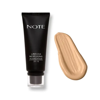 Note Luminous Moisturizing Foundation 03 Medium Beige