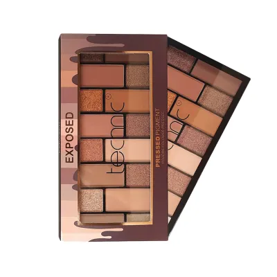 Technic Exposed Pressed Pigment Eyeshadow Palette - 30g