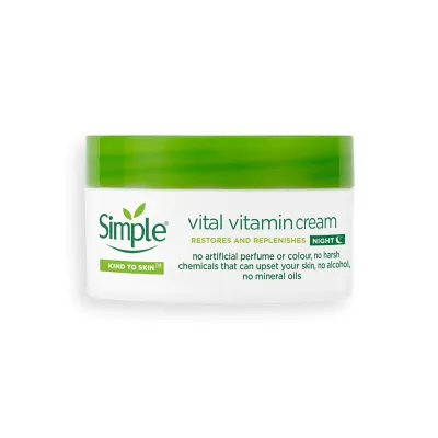 Simple Kind Skin To Vital Vitamin Night Cream - 50ml