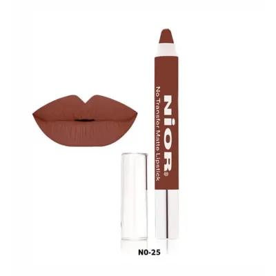 Nior No Transfer Matte Lipstick - No.25 - 2.8g