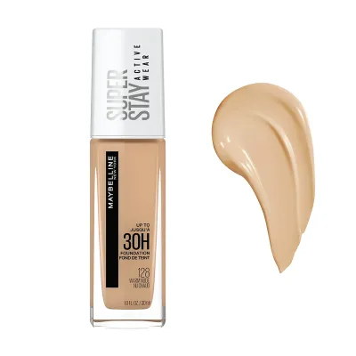 Maybelline SuperStay Full Coverage Foundation 128 Warm Nude - 30ml