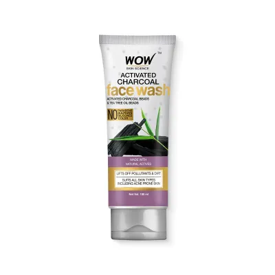 WOW Skin Science Activated Charcoal Face Wash -100ml