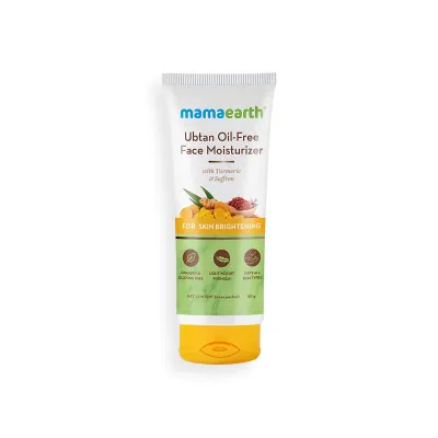 Mamaearth Ubtan Oil-Free Face Moisturizer for Skin Brightening � 80 ml