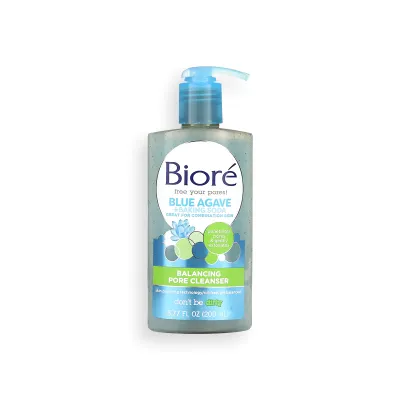 Biore Blue Agave  Baking Soda Balancing Pore Cleanser 200ml