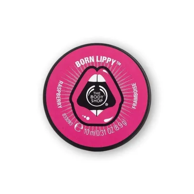 The Body Shop Born Lippy Raspberry Lip Balm - 10ml