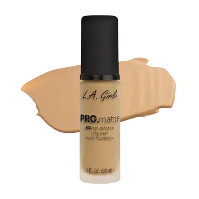 LA Girl Pro Matte Hd Long Wear Matte Foundation 673 Beige 30ml