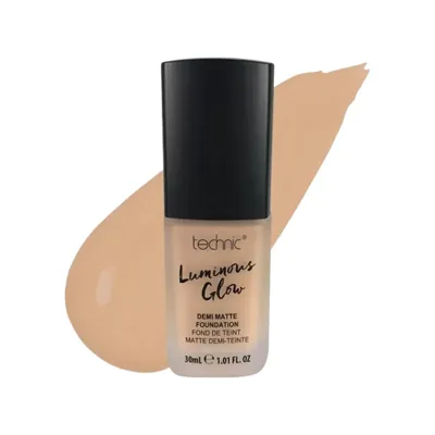 Technic Luminous Glow Demi Matte Foundation Honey - 30ml