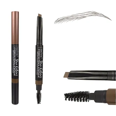 Technic Duo Colour Eyebrow Pencil & Spoolie  Brunette - .5g