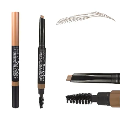 Technic Duo Colour Eyebrow Pencil & Spoolie Bronde - .5g