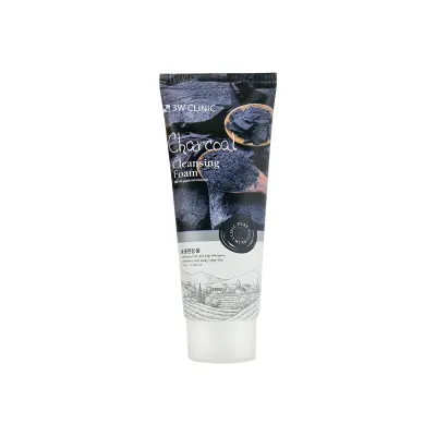 3W Clinic Charcoal Cleansing Foam 100ml