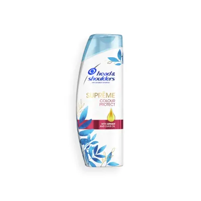 Head & Shoulders Supreme Colour Protect Anti Dandruff Shampoo with  Argan & Olive oil 400ml