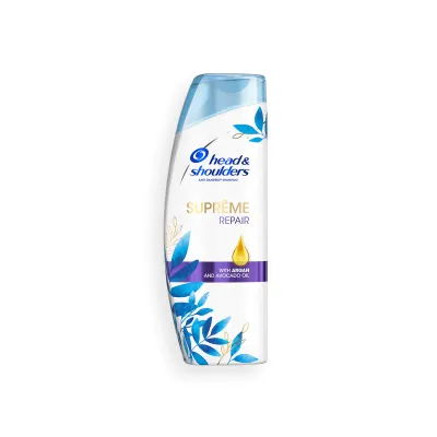 Head & Shoulders Anti-Dandruff Supreme Repair Shampoo With Argan & Avocado Oil  400ml