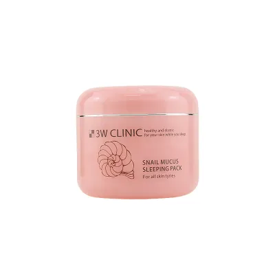 3W Clinic Snail Mucus Sleeping Pack 100ml