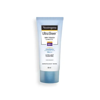 Neutrogena Ultra Sheer Dry-Touch Sunblock SPF50+ Water & Sweat Resistant (80ml) India