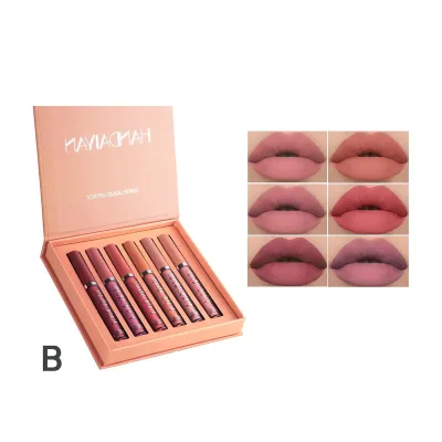 Handaiyan Matte Lipstick Set 6 Colors Set- B