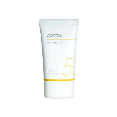 Missha All Around Safe Block Cotton Sunscreen SPF50+ 50ml