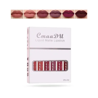 Cmmadu 05 Liquid Matte Lipstick Set 6pcs