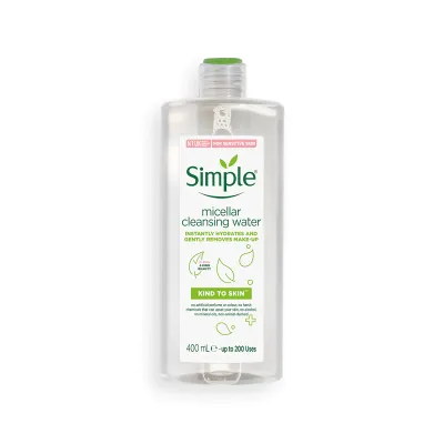 Simple Kind To Skin Micellar Cleansing Water 400ml