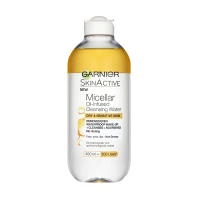 Garnier Skin Active Micellar Oil Infused Cleansing Water 400ml