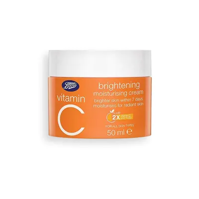 Boots Vitamin C Brightening Moisturising Cream 50ml