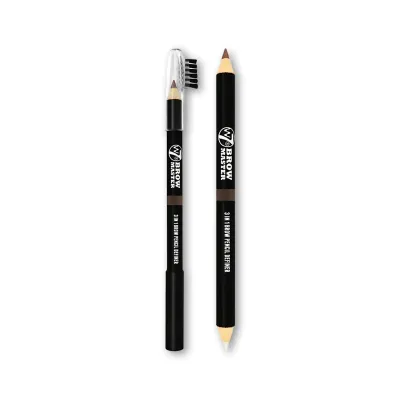 W7 Brow Master 3 in 1 Eyebrow Pencil 1.5gm - Brown