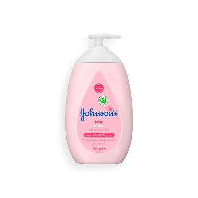 Johnson's Moisturizing Pink Baby Lotion with Coconut Oil 500ml