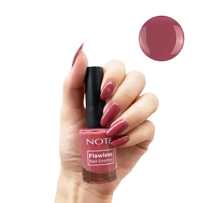 Note Flawless Nail Enamel 9ml - 81 Dark Rose 