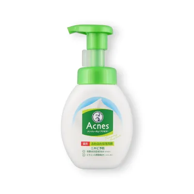 Rohto Mentholatum Acnes Medicated Fluffy Foam Face Wash 160ml