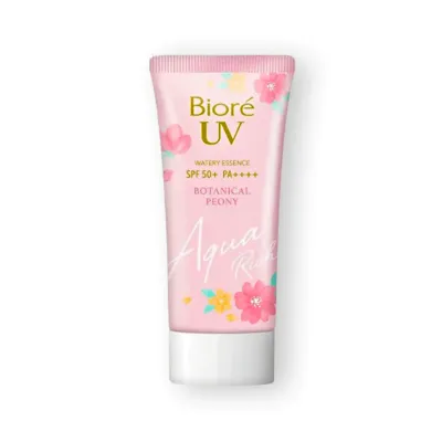 Biore UV Aqua Rich Watery Essence SPF 50+ PA++++ Botanical Peony Edition