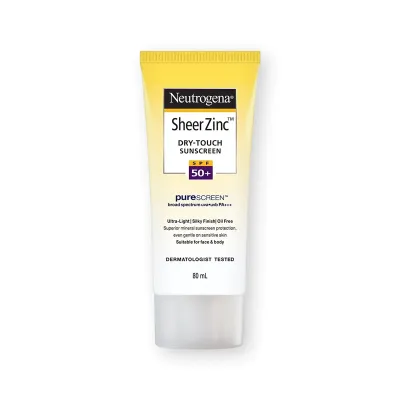 Neutrogena Sheer Zinc Dry Touch Sunblock SPF 50 80ml