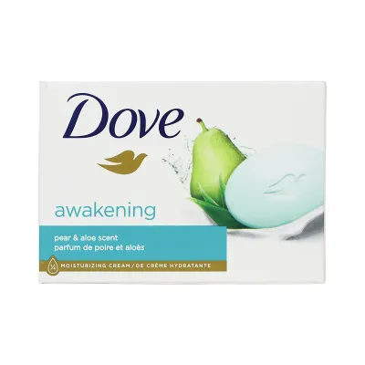 Dove Beauty Cream Moisturizing Bar Soap awakening pear &aloe (usa)