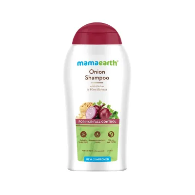 Mamaearth Onion Hair Fall Shampoo for Hair Growth & Hair Fall Control 200ml