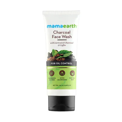 Mamaearth charcoal facewash for oil control 100ml