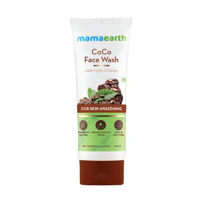 Mamaearth CoCo Face Wash With Coffee And Cocoa For Skin Awakening 100ml