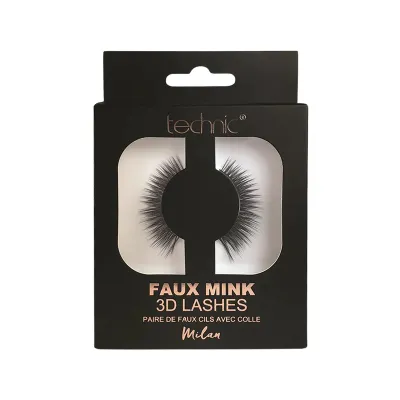 Technic Faux Mink 3D Lashes - Milan