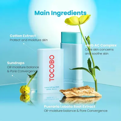 Tocobo Cotton Soft Sun Stick Spf50++++