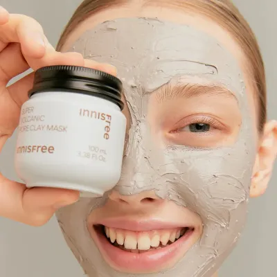 Innisfree Super volcanic pore clay mask  (100ml)