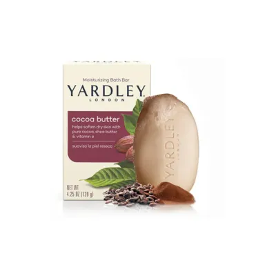 Yardley London Cocoa Butter Moisturizing Bath Bar 120g