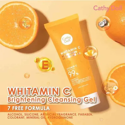 Cathy Doll Whitamin C Brightening Cleansing Gel 120ml