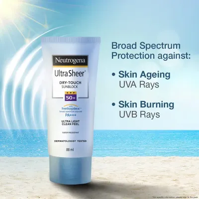 Neutrogena Ultra Sheer Dry Touch Sunscreen SPF50 - 88ml