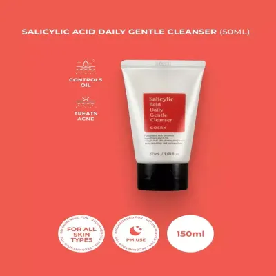 Cosrx Salicylic Acid Daily Gentle Cleanser (50ml)