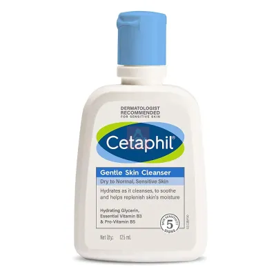 Cetaphil Gentle Skin Cleanser Dry to Normal, Sensitive Skin 125ml