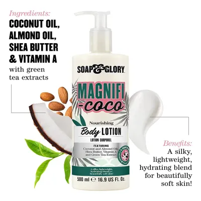 Soap & Glory Magnifi Coco Nourishing Body Lotion 500ml